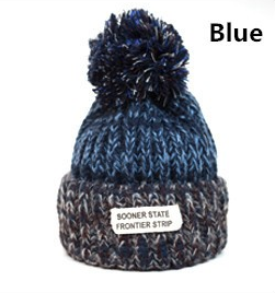 Sooner State Knitted Winter Beanie Hat (6 colors)